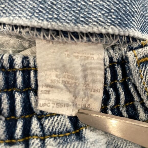 Vintage LL Bean High Waisted Jeans Sz 4P XS Light Denim Double L Comfort Waist - Picture 12 of 13